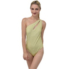 Yellow Iris	 - 	to One Side Swimsuit by ColorfulSwimWear