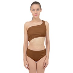 Clay Brown	 - 	spliced Up Two Piece Swimsuit by ColorfulSwimWear