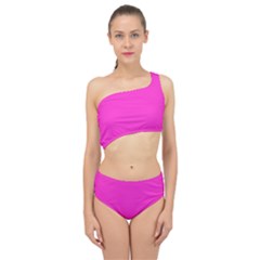 Razzle Dazzle Rose Pink	 - 	Spliced Up Two Piece Swimsuit