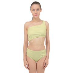 Yellow Iris	 - 	spliced Up Two Piece Swimsuit by ColorfulSwimWear