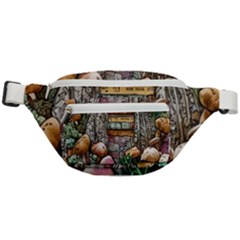 Bewitch Stipe Black Art Incantation Enchant Champignon Shiitake Witchcraft Black Magic Witch Fanny Pack by GardenOfOphir