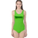 Bright Green	 - 	One Piece Swimsuit View1