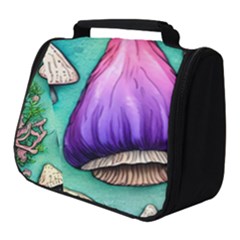 Veil Presto Psilocybin Superstition Agaric Trick Button Mushroom Sciopticon Diablerie Voodoo Fairy Full Print Travel Pouch (small) by GardenOfOphir