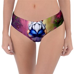 Thaumaturgy Magically Prestidigitation Sleight Of Hand Fly Agaric Abracadabra Reversible Classic Bikini Bottoms by GardenOfOphir