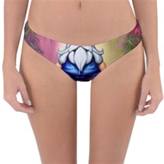 Thaumaturgy Magically Prestidigitation Sleight Of Hand Fly Agaric Abracadabra Reversible Hipster Bikini Bottoms by GardenOfOphir