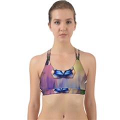 Thaumaturgy Magically Prestidigitation Sleight Of Hand Fly Agaric Abracadabra Back Web Sports Bra by GardenOfOphir