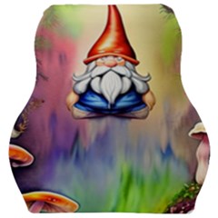 Thaumaturgy Magically Prestidigitation Sleight Of Hand Fly Agaric Abracadabra Car Seat Velour Cushion  by GardenOfOphir