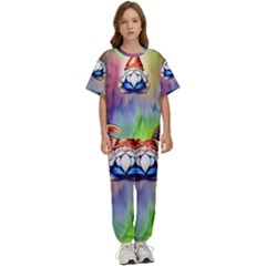 Thaumaturgy Magically Prestidigitation Sleight Of Hand Fly Agaric Abracadabra Kids  Tee And Pants Sports Set