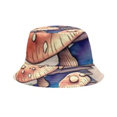 Mushroom Cloud Legerdemain Portobello Warlock Inside Out Bucket Hat by GardenOfOphir