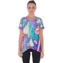 Magician s Charm Mushroom Cut Out Side Drop Tee View1