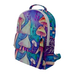 Magician s Charm Mushroom Flap Pocket Backpack (large) by GardenOfOphir