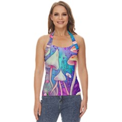 Magician s Charm Mushroom Basic Halter Top by GardenOfOphir