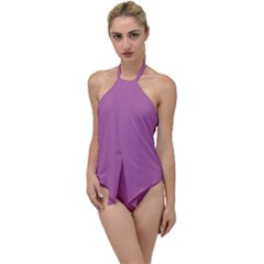 Pearly Purple	 - 	go With The Flow One Piece Swimsuit by ColorfulSwimWear