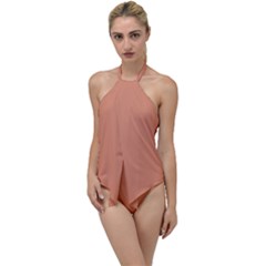 Soft Copper	 - 	Go with the Flow One Piece Swimsuit