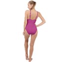 Smitten Pink	 - 	High Neck One Piece Swimsuit View2