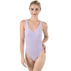 Languid Lavender Purple	 - 	high Leg Strappy Swimsuit by ColorfulSwimWear