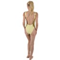 Yellow Iris	 - 	High Leg Strappy Swimsuit View2