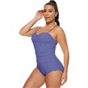 Blue Iris	 - 	Retro Full Coverage Swimsuit View2