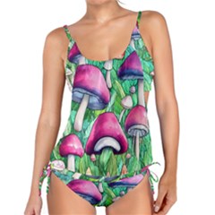 Charmed Toadstool Tankini Set by GardenOfOphir