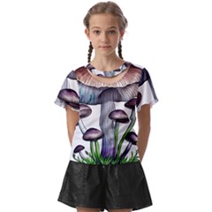 Necromancy Charm Kids  Front Cut Tee by GardenOfOphir