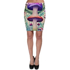 Magician s Conjuration Design Bodycon Skirt by GardenOfOphir