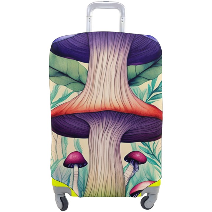 Magician s Conjuration Design Luggage Cover (Large)