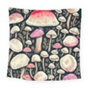 Spell Chanterelle Design Square Tapestry (Large) View1