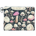 Spell Chanterelle Design Canvas Cosmetic Bag (XXL) View1