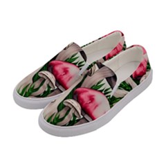 Glamour Enchantment Design Women s Canvas Slip Ons by GardenOfOphir