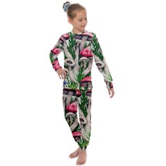 Glamour Enchantment Design Kids  Long Sleeve Set  by GardenOfOphir