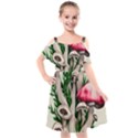 Glamour Enchantment Design Kids  Cut Out Shoulders Chiffon Dress View1