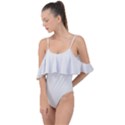 Coconut Milk	 - 	Drape Piece Swimsuit View1