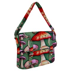 Glamour Mushroom For Enchantment And Bewitchment Buckle Messenger Bag by GardenOfOphir