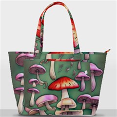 Glamour Mushroom For Enchantment And Bewitchment Back Pocket Shoulder Bag  by GardenOfOphir