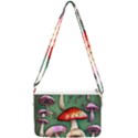 Glamour Mushroom For Enchantment And Bewitchment Double Gusset Crossbody Bag View1