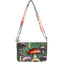 Glamour Mushroom For Enchantment And Bewitchment Double Gusset Crossbody Bag View2