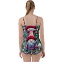 Black Art Mushroom For Incantation And Witchcraft Babydoll Tankini Set View2