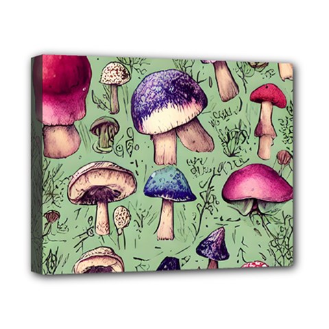 Presto Mushroom For Prestidigitation And Legerdemain Canvas 10  X 8  (stretched) by GardenOfOphir