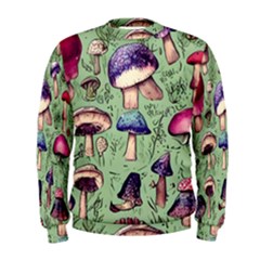 Presto Mushroom For Prestidigitation And Legerdemain Men s Sweatshirt by GardenOfOphir