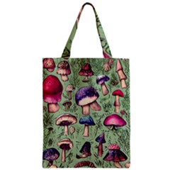 Presto Mushroom For Prestidigitation And Legerdemain Zipper Classic Tote Bag by GardenOfOphir