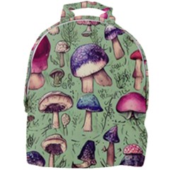 Presto Mushroom For Prestidigitation And Legerdemain Mini Full Print Backpack by GardenOfOphir