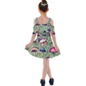 Presto Mushroom For Prestidigitation And Legerdemain Kids  Shoulder Cutout Chiffon Dress View2