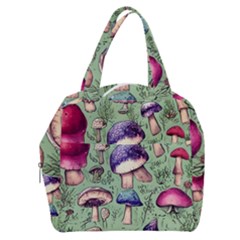 Presto Mushroom For Prestidigitation And Legerdemain Boxy Hand Bag by GardenOfOphir