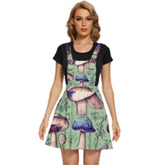 Presto Mushroom For Prestidigitation And Legerdemain Apron Dress by GardenOfOphir