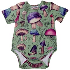 Presto Mushroom For Prestidigitation And Legerdemain Baby Short Sleeve Bodysuit