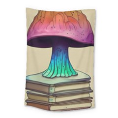 Forest Fairycore Mushroom Small Tapestry by GardenOfOphir