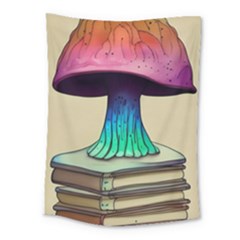 Forest Fairycore Mushroom Medium Tapestry by GardenOfOphir