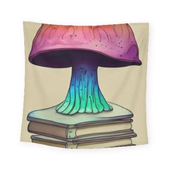 Forest Fairycore Mushroom Square Tapestry (small) by GardenOfOphir