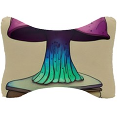 Forest Fairycore Mushroom Seat Head Rest Cushion by GardenOfOphir