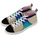 Forest Fairycore Mushroom Men s Mid-Top Canvas Sneakers View2